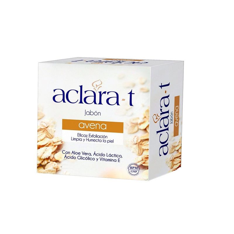 GENERICO - Jabón A Base De Avena Aclara -T 80Gr