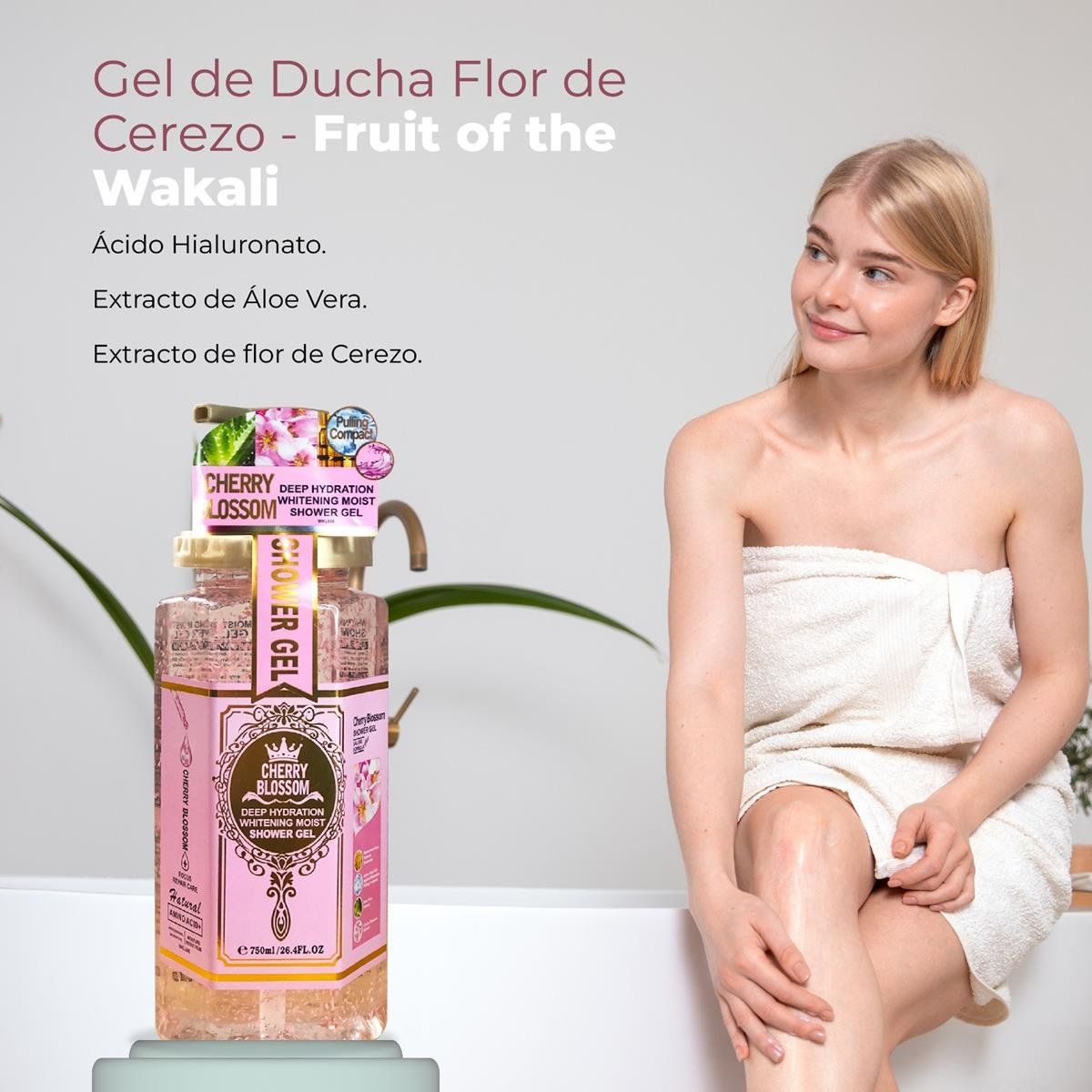 GENERICO - Gel De Ducha Flor De Cerezo - Fruit Of The Wakali