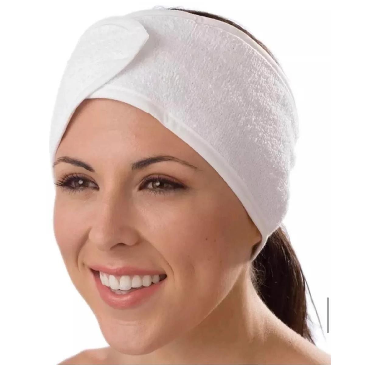 GENERICO - Vincha Diadema Spa Tela De Toalla Kabuki Beauty Tools_.