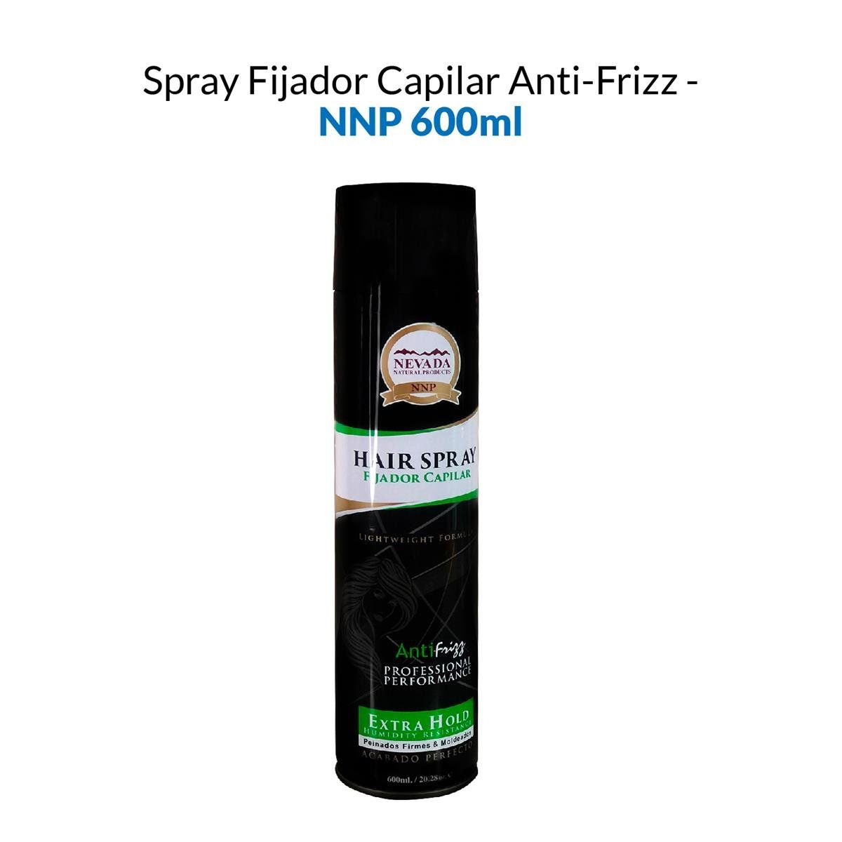 GENERICO - Spray Fijador Capilar Anti-Frizz - Nnp 600Ml