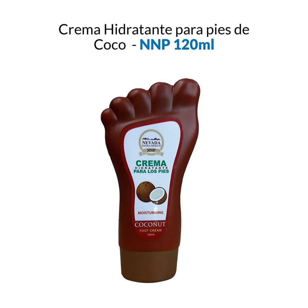 GENERICO - Crema Hidratante Para Pies De Coco - Nnp 120Ml