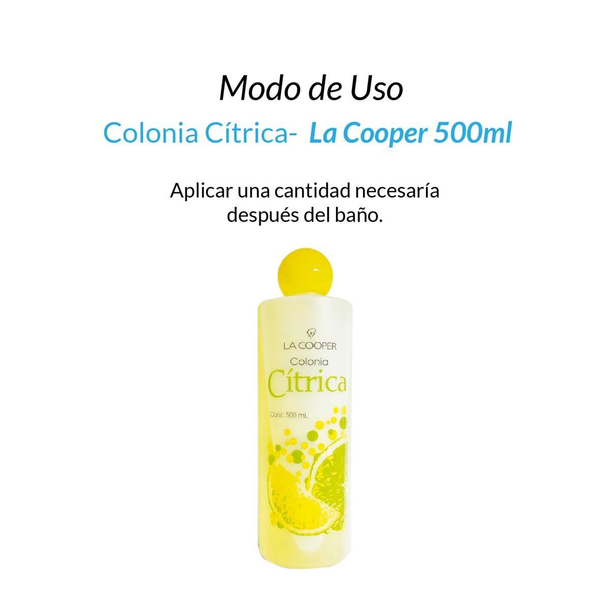 GENERICO - Colonia Cítrica La Cooper X 500Ml