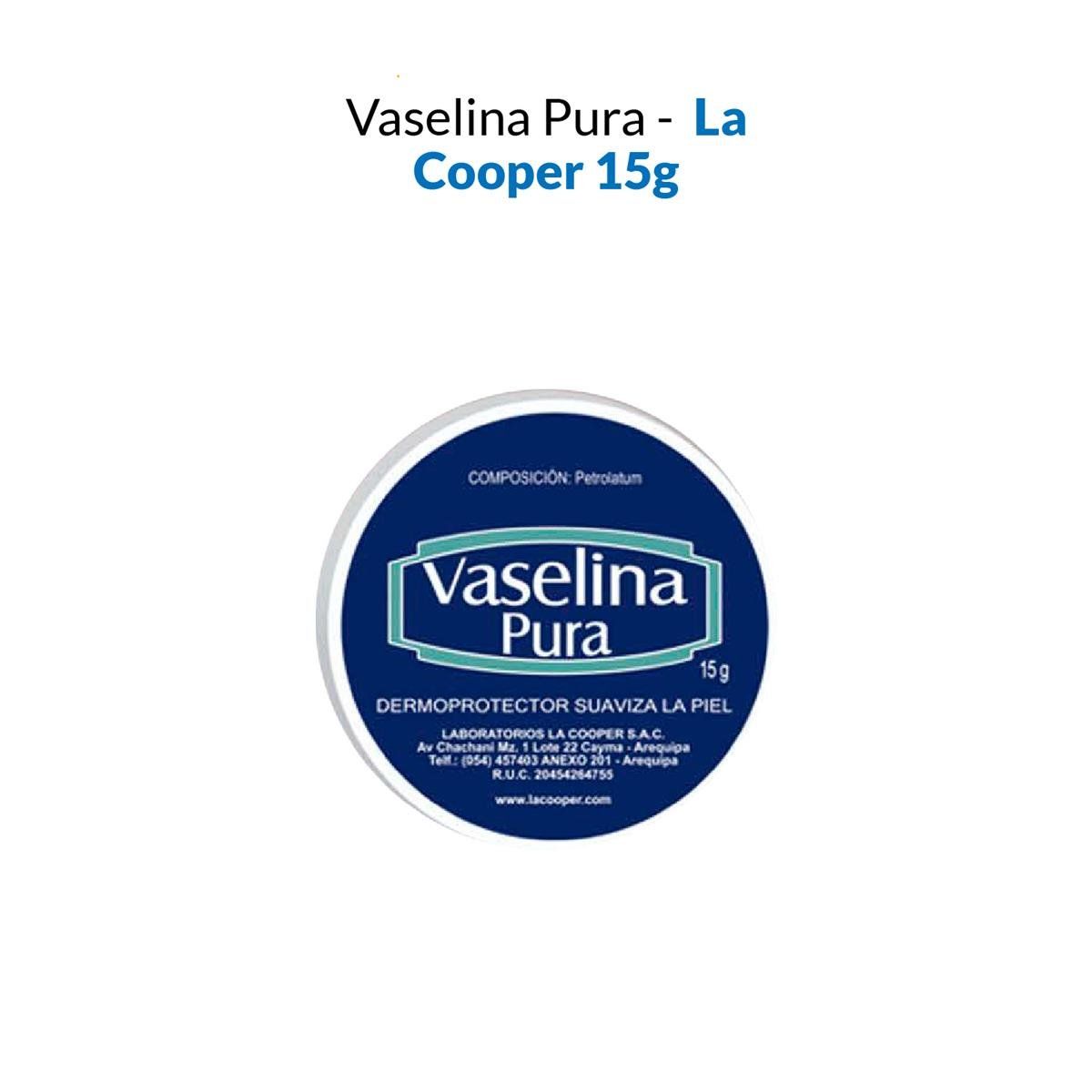 GENERICO - Vaselina Pura La Cooper X 15G