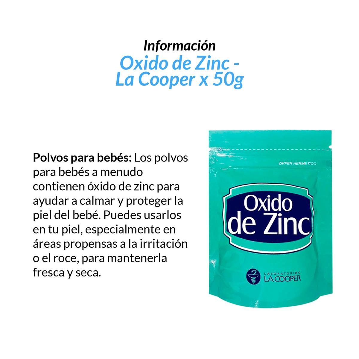 GENERICO - Óxido De Zinc - La Cooper X 50G