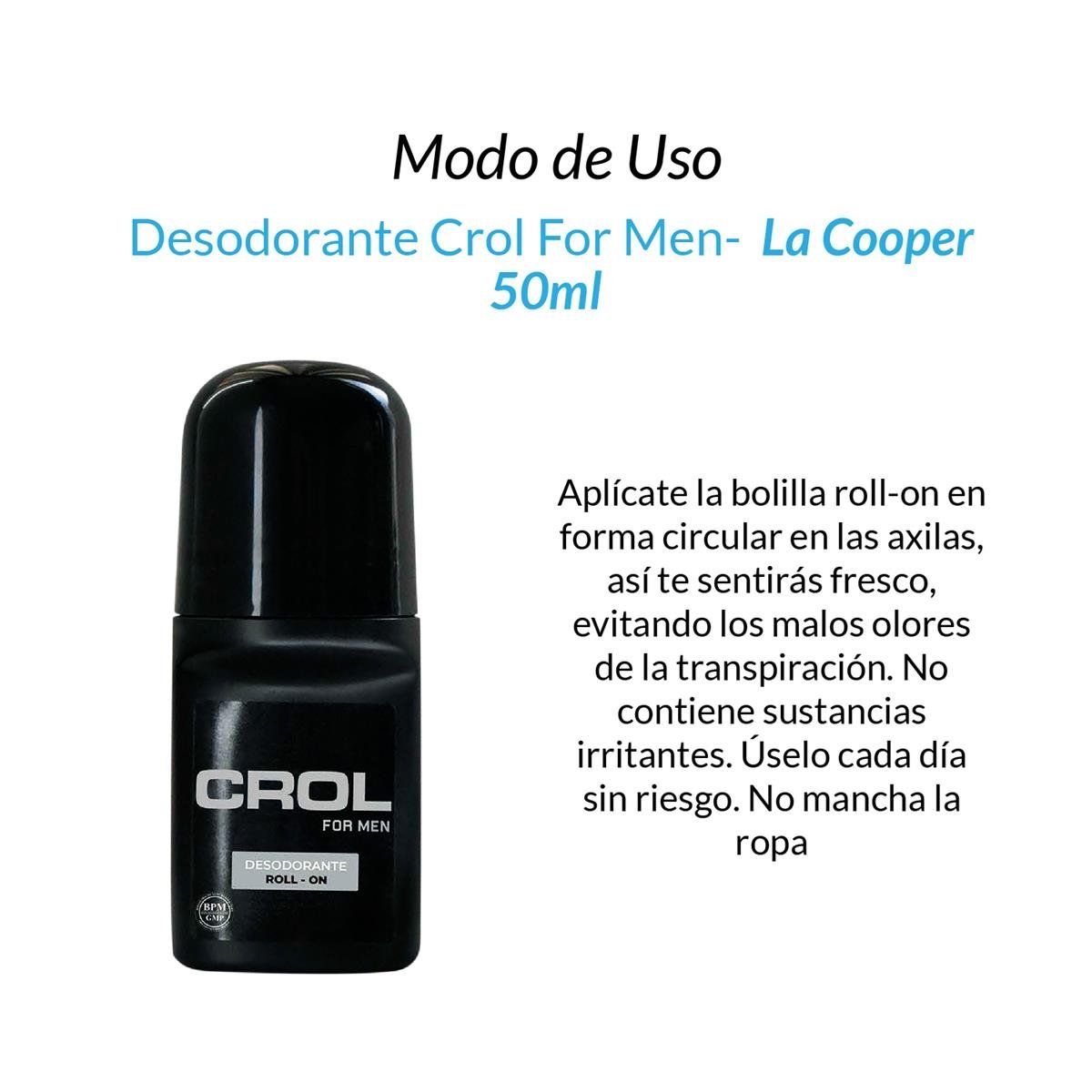 GENERICO - Desodorante - Crol For Men X 50Ml