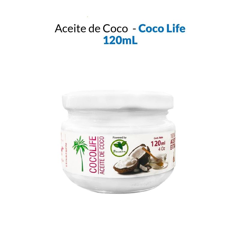 GENERICO - Coco Life - Aceite De Coco X 120 Ml
