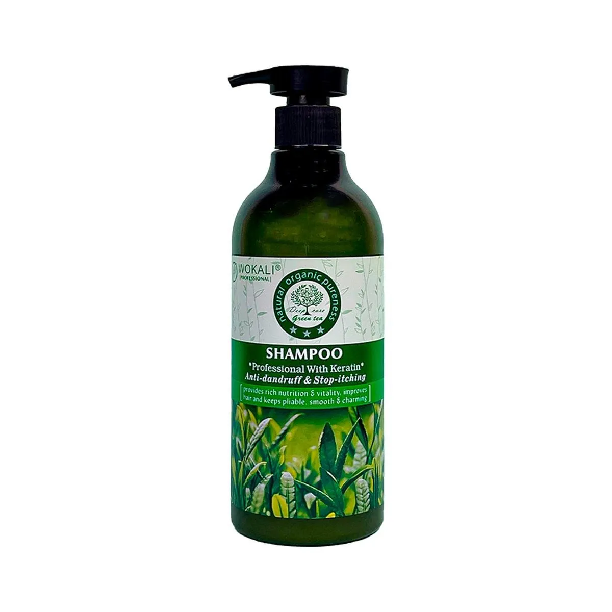 GENERICO - Shampoo De Té Verde 550Ml - Wokali