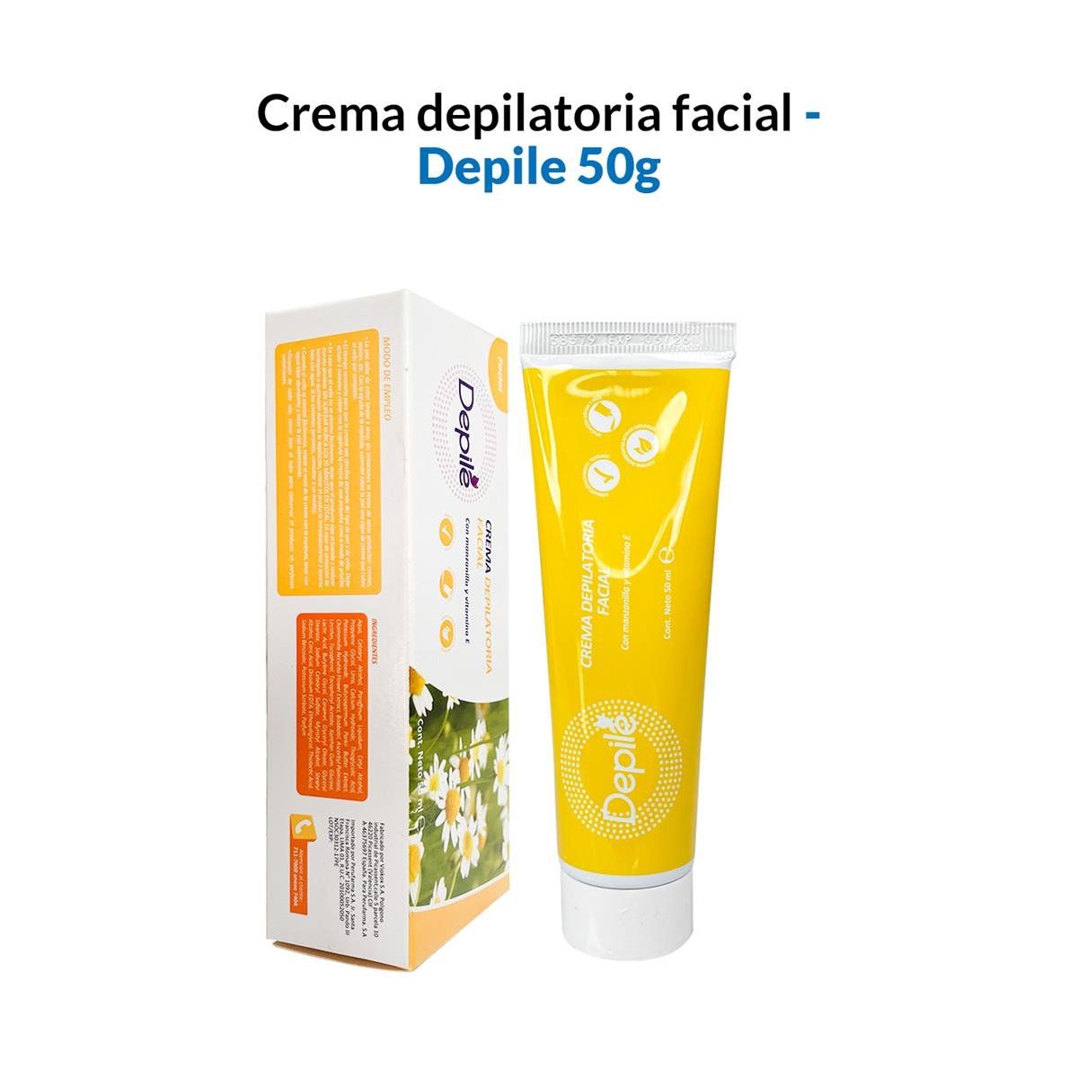 GENERICO - Crema Depilatoria Facial 50Ml  Depile