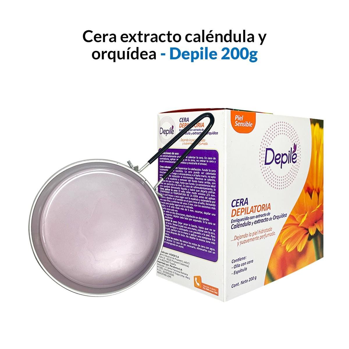 GENERICO - Cera Extracto Caléndula Y Orquídea 200G - Depile