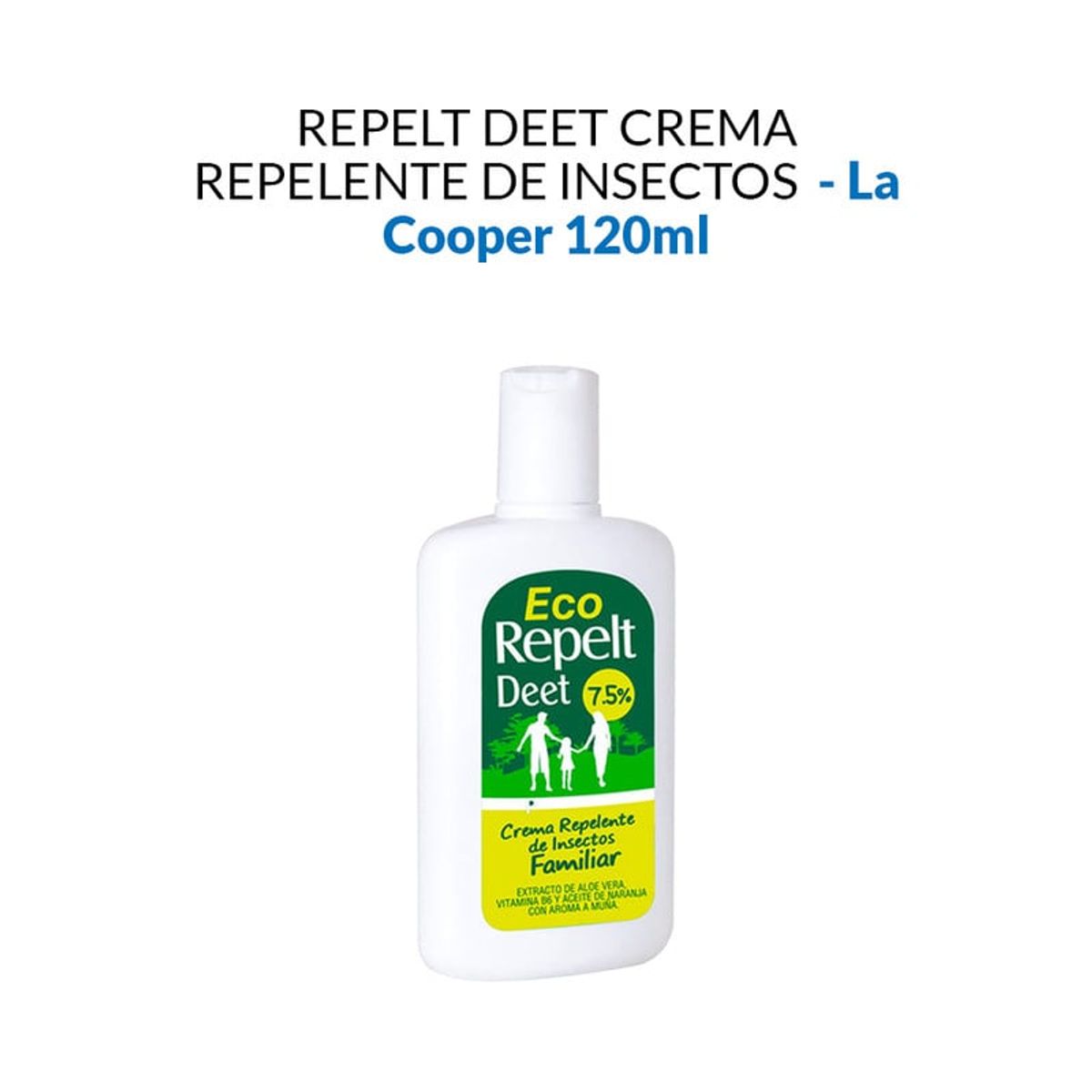 GENERICO - Repelt Deet Crema 120G - La Cooper