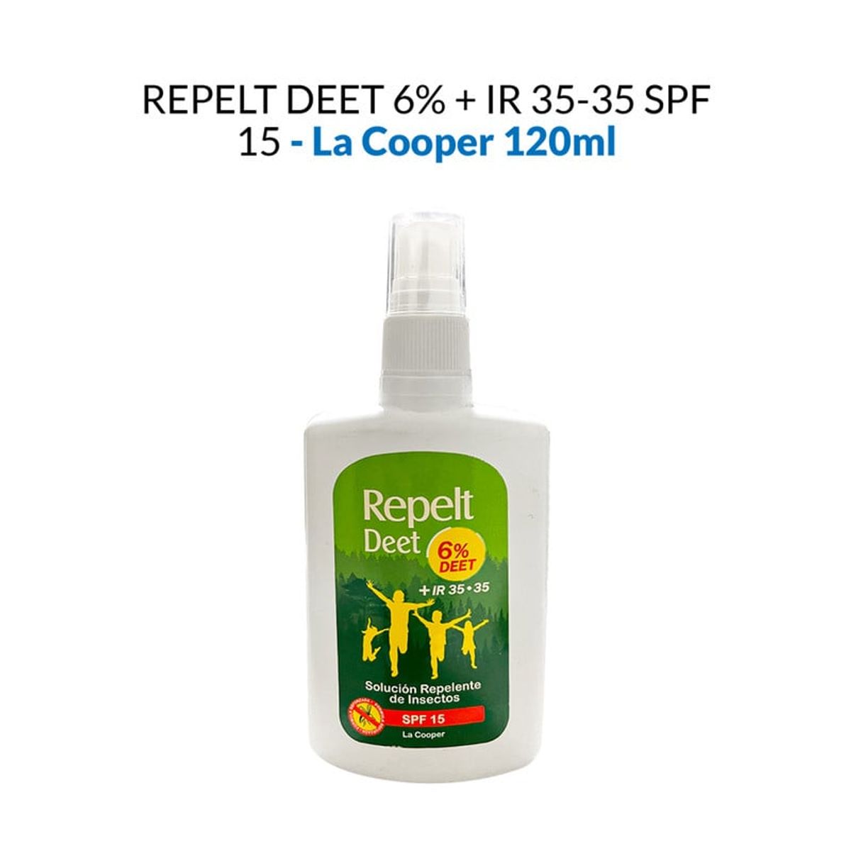 GENERICO - Repelt Deet 6% + Ir 35-35 120Ml - La Cooper