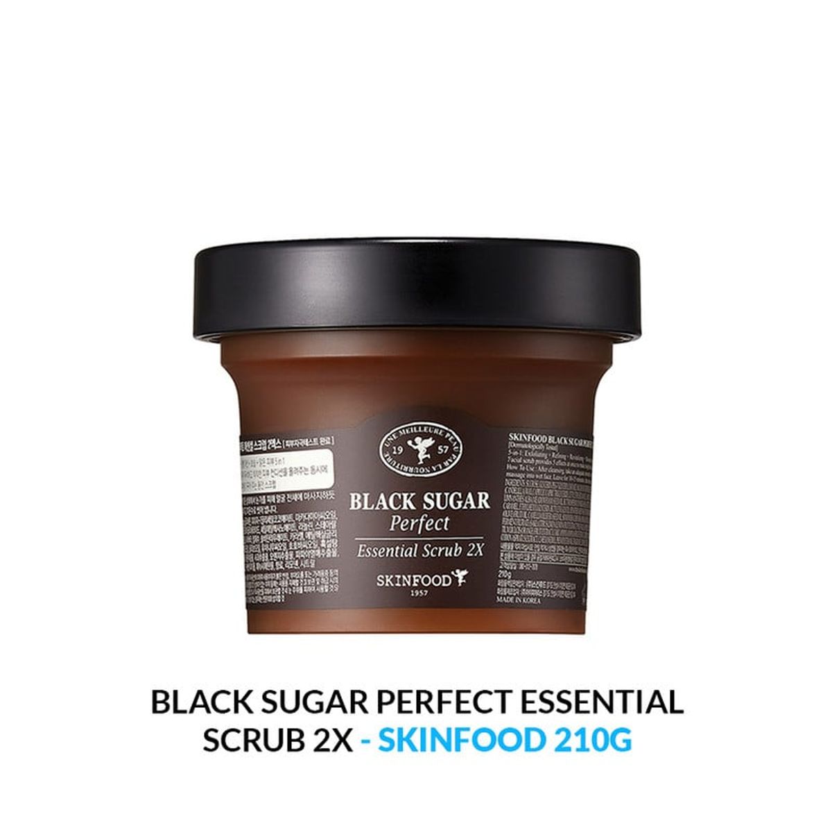 GENERICO - Skinfood Black Sugar Perfect Essential Scrub 2X 210 Grm