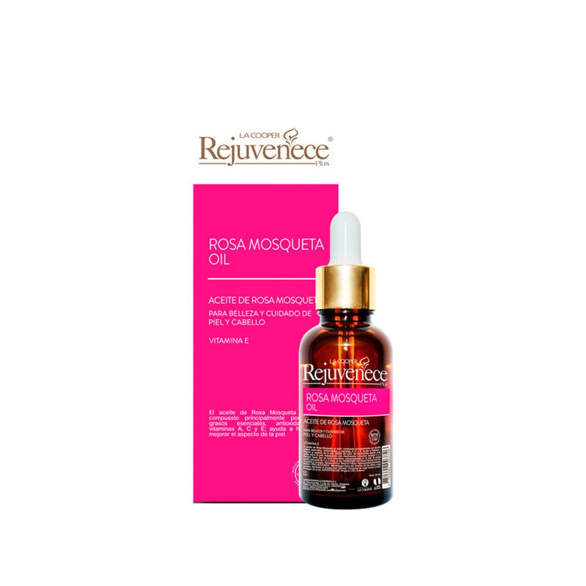 GENERICO - Aceite De Rosa Mosqueta Rejuvenece Plus 30Ml