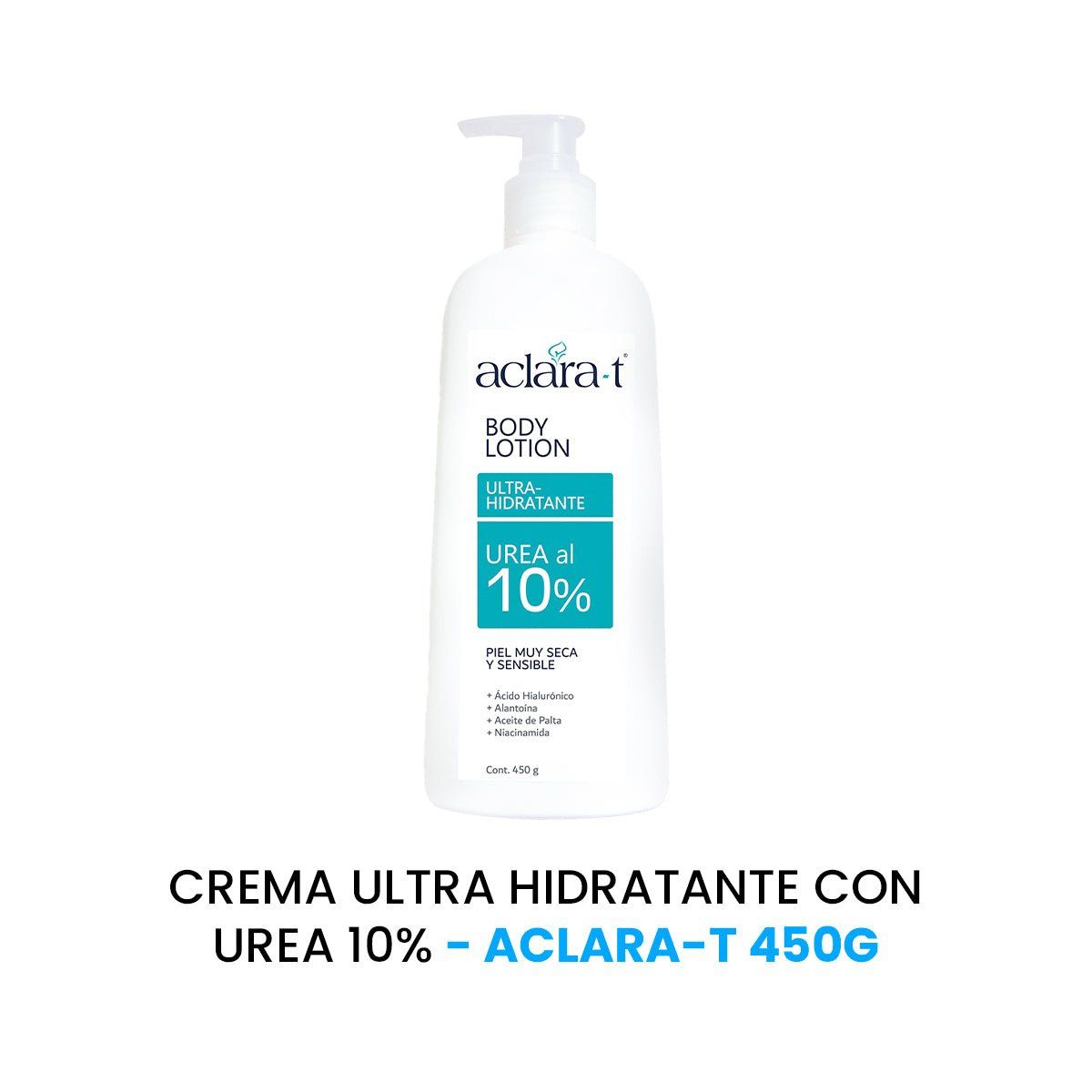 GENERICO - Crema Ultra hidratante con urea 10% - Aclara-T 450G