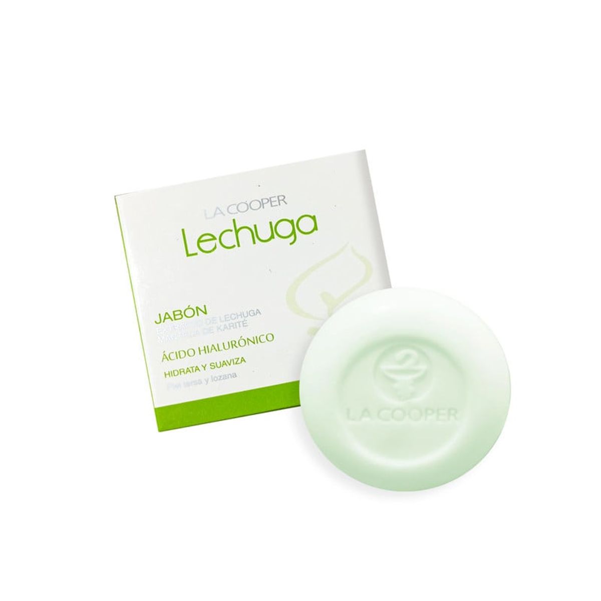 GENERICO - Jabón lechuga con manteca de karité - La cooper 80g