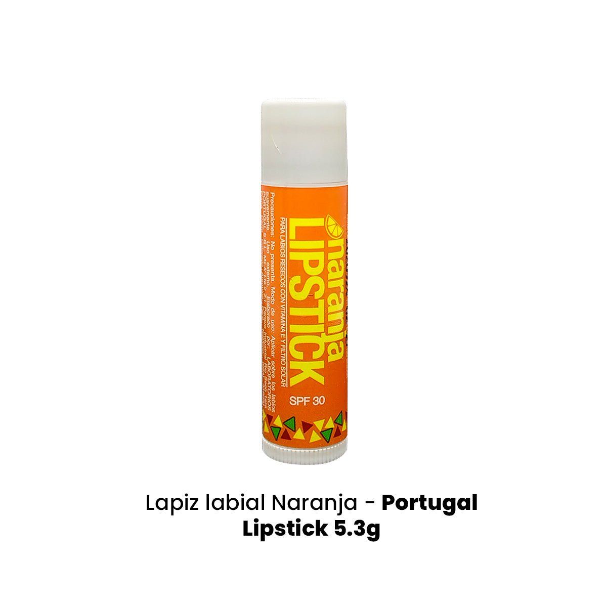 GENERICO - Lapiz labial Naranja - Portugal Lipstick 53g