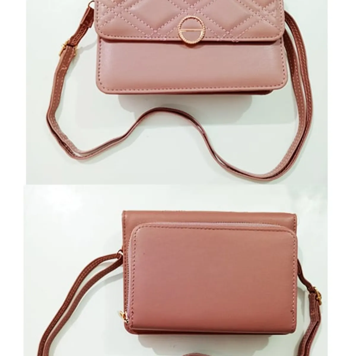 GENERICO - Cartera de Cuero PU de Alta Calidad Para Mujer