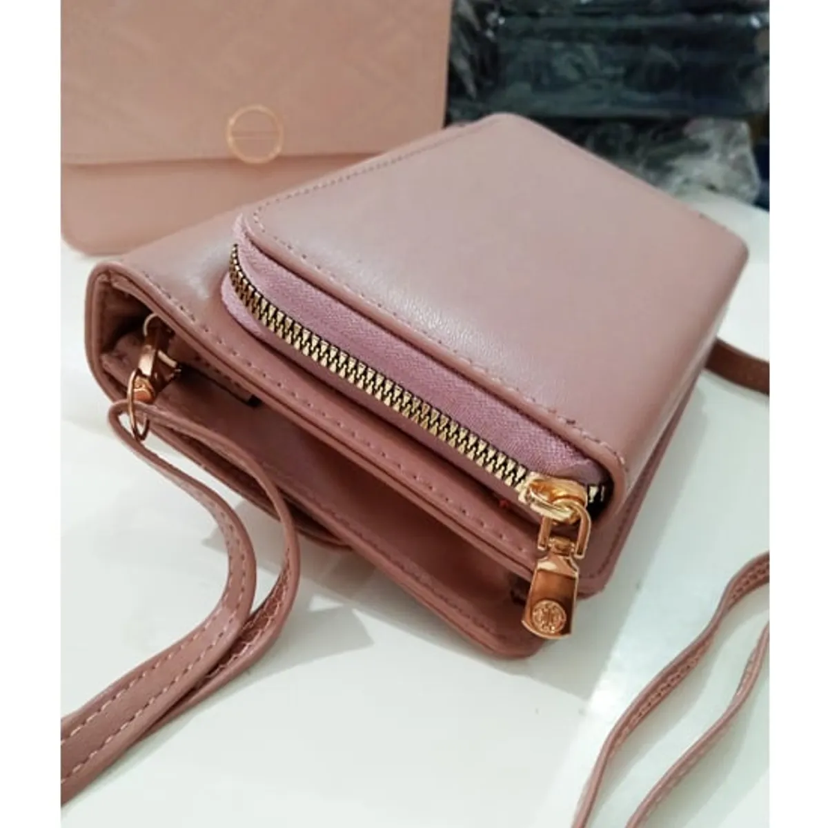 GENERICO - Cartera de Cuero PU de Alta Calidad Para Mujer