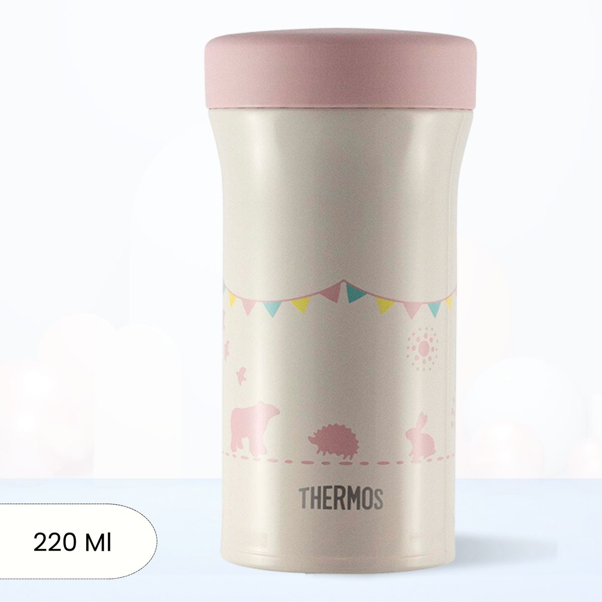 THERMOS - Conservador de comida para niños Baby Jar 220 Ml Rosado
