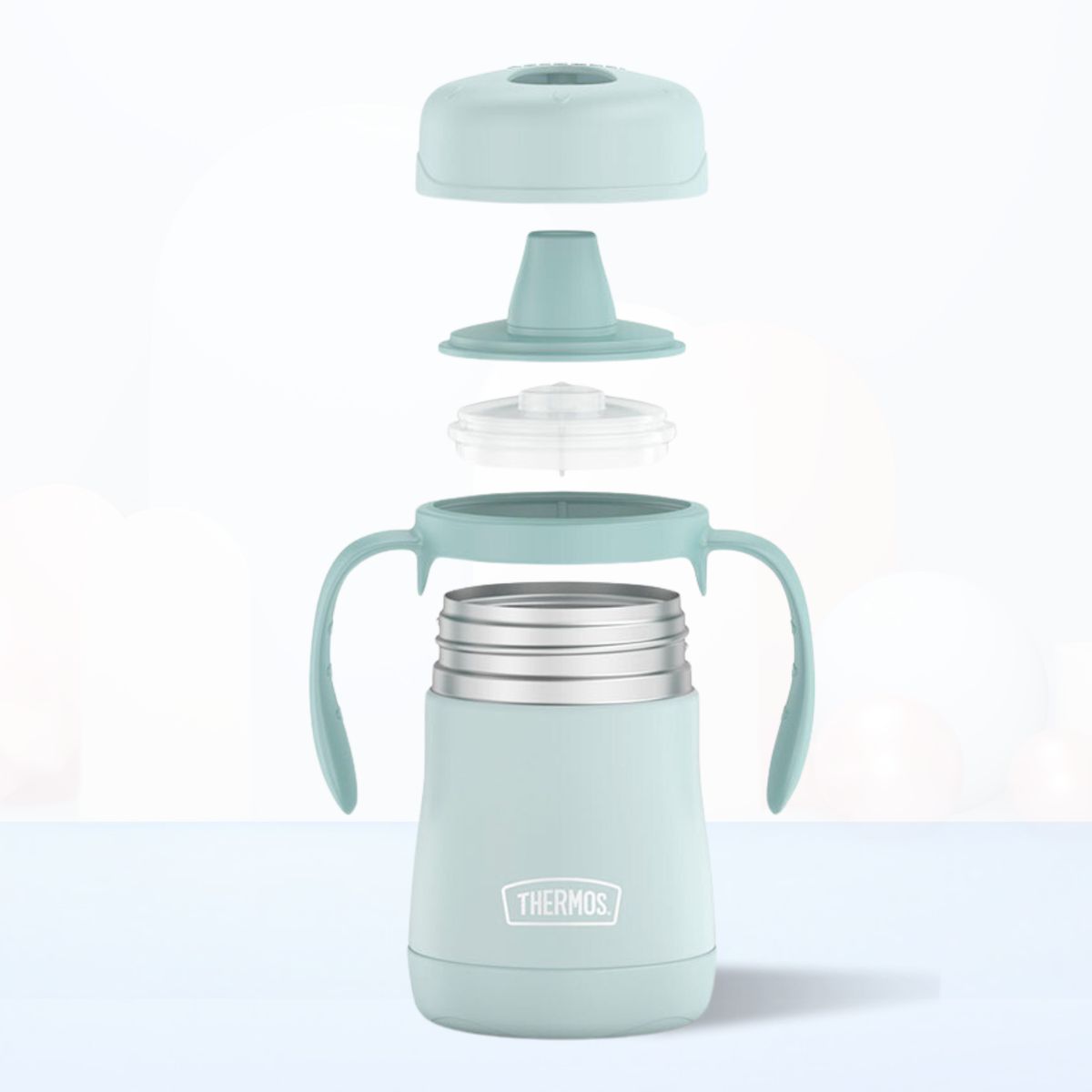 THERMOS - Tomatodo Termico para niño SIPPY 210 Ml Verde