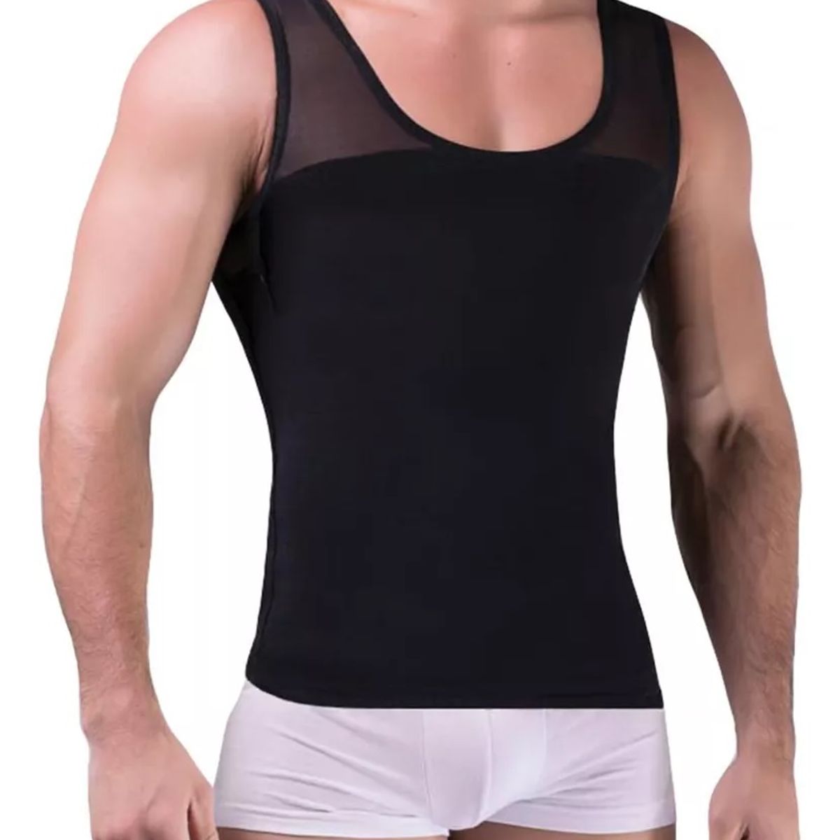 SILHOUETTE - Camiseta corrector de postura faja para hombres naturell men