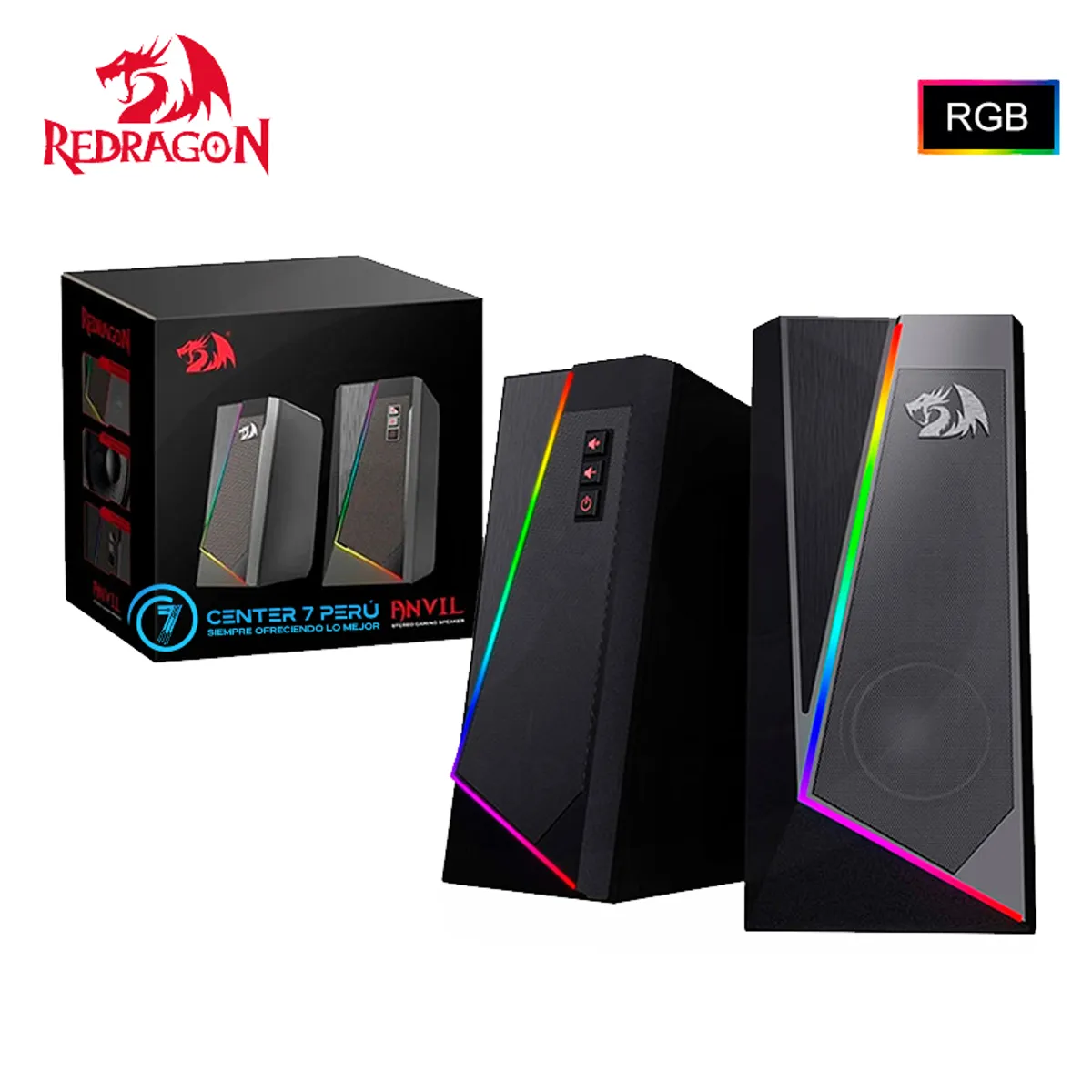 REDRAGON - Altavoces Redragon ANVIL GS520 BLACK