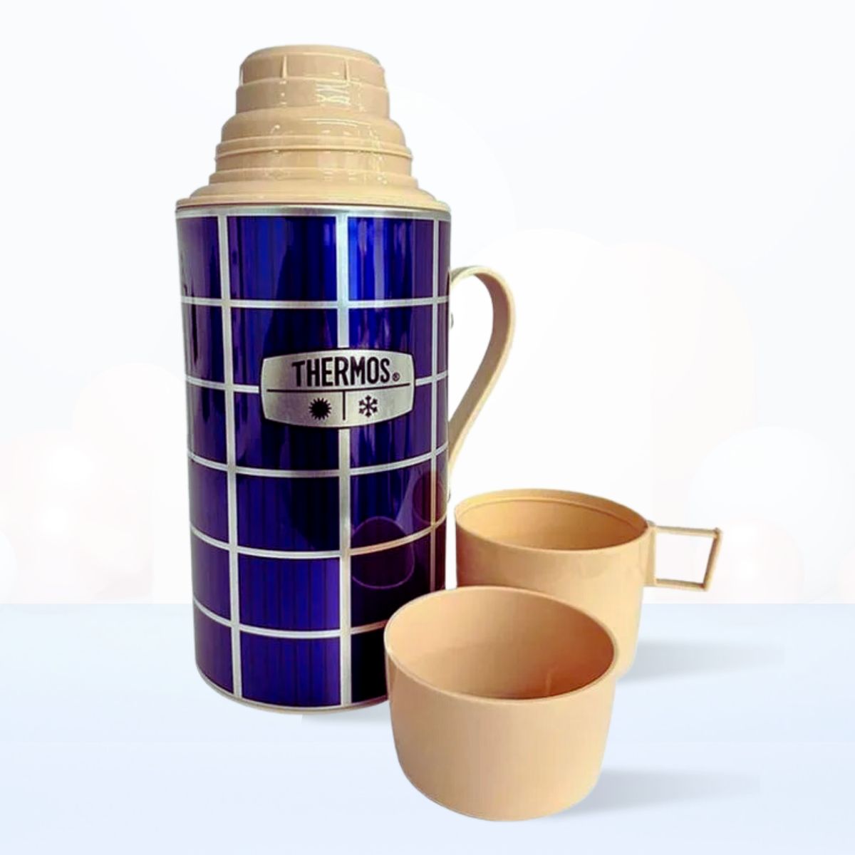 THERMOS - Termo de Bebida para Hogar ESCOCÉS 1.0 Lt Azul