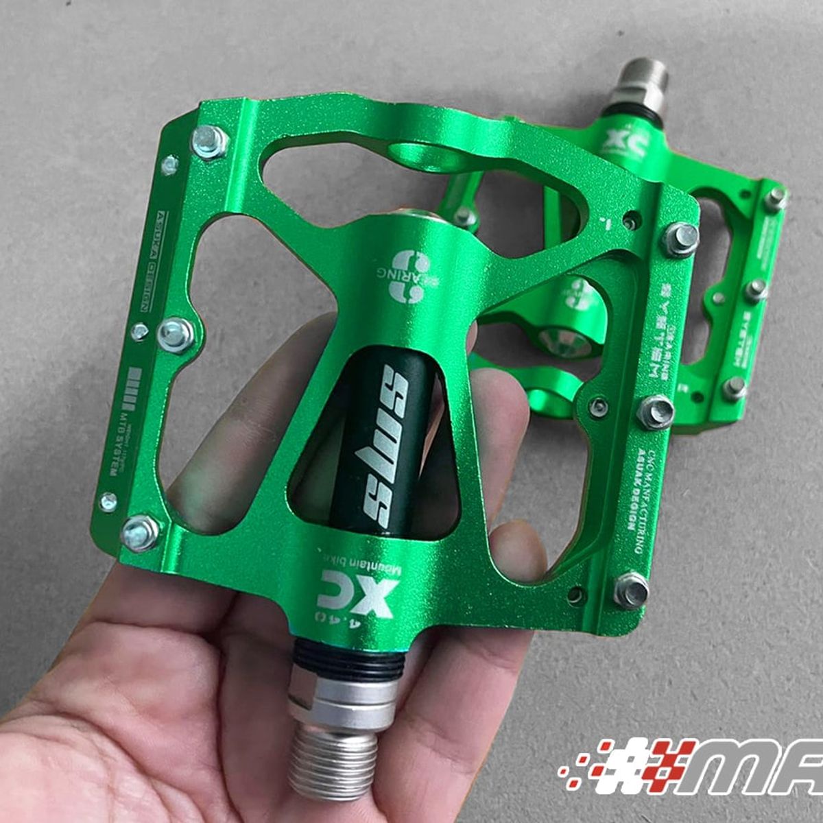 GENERICO - Pedales Para Bicicleta Montañera de aluminio SMS