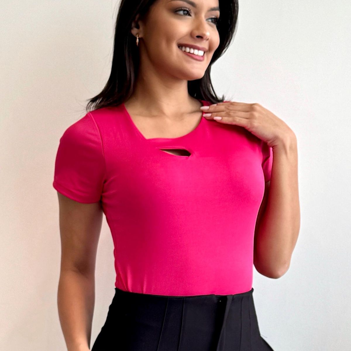 GENERICO - SUPLEX DAMA MANGA CORTA  ASIMETRICO