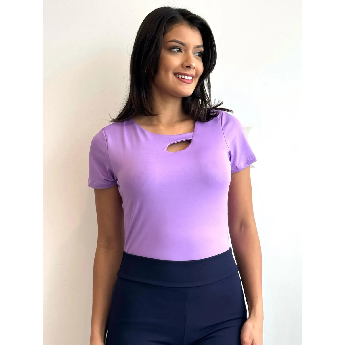 GENERICO - SUPLEX DAMA MANGA CORTA  ASIMETRICO