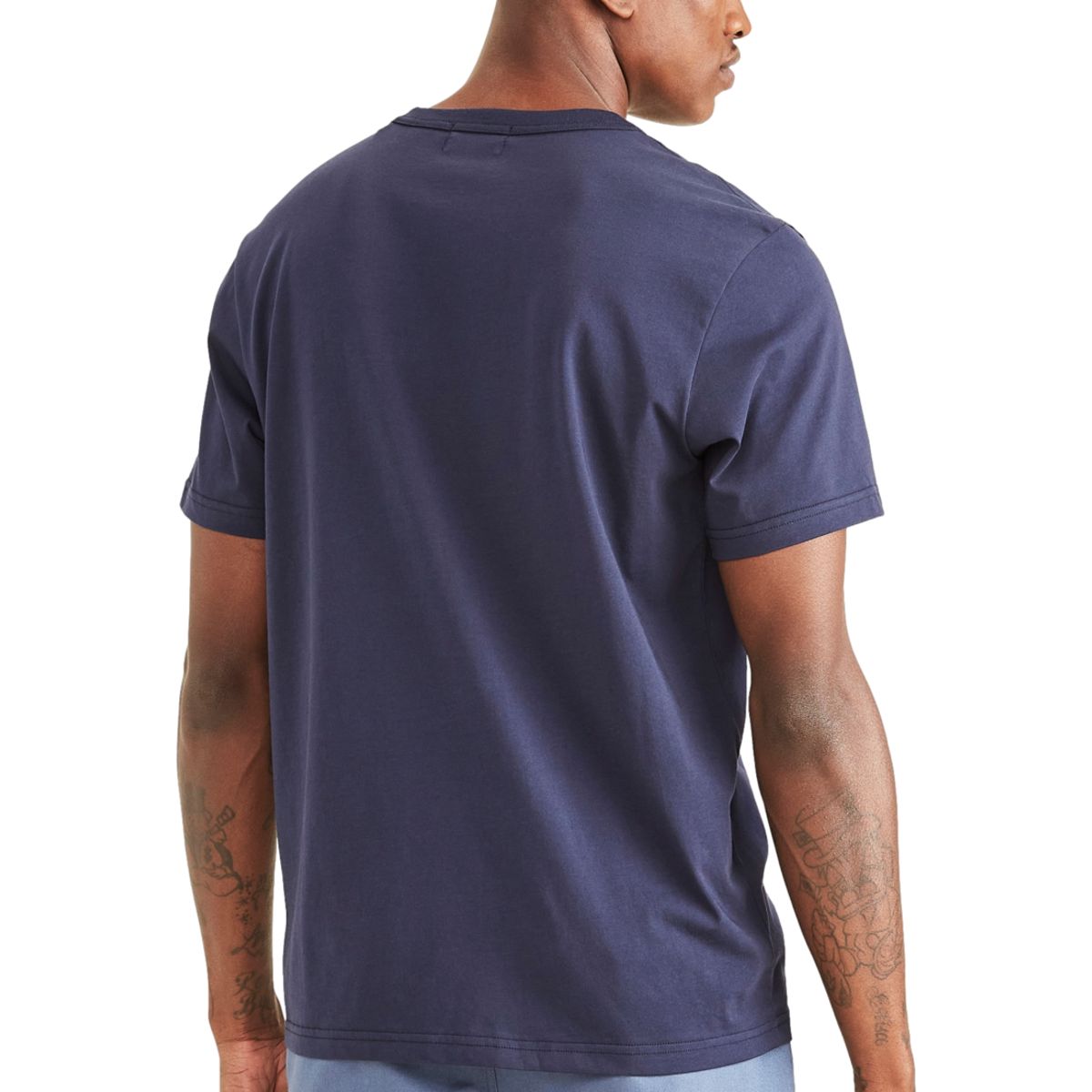 DOCKERS - Polo Hombre Original Tee Slim Fit Azul Dockers