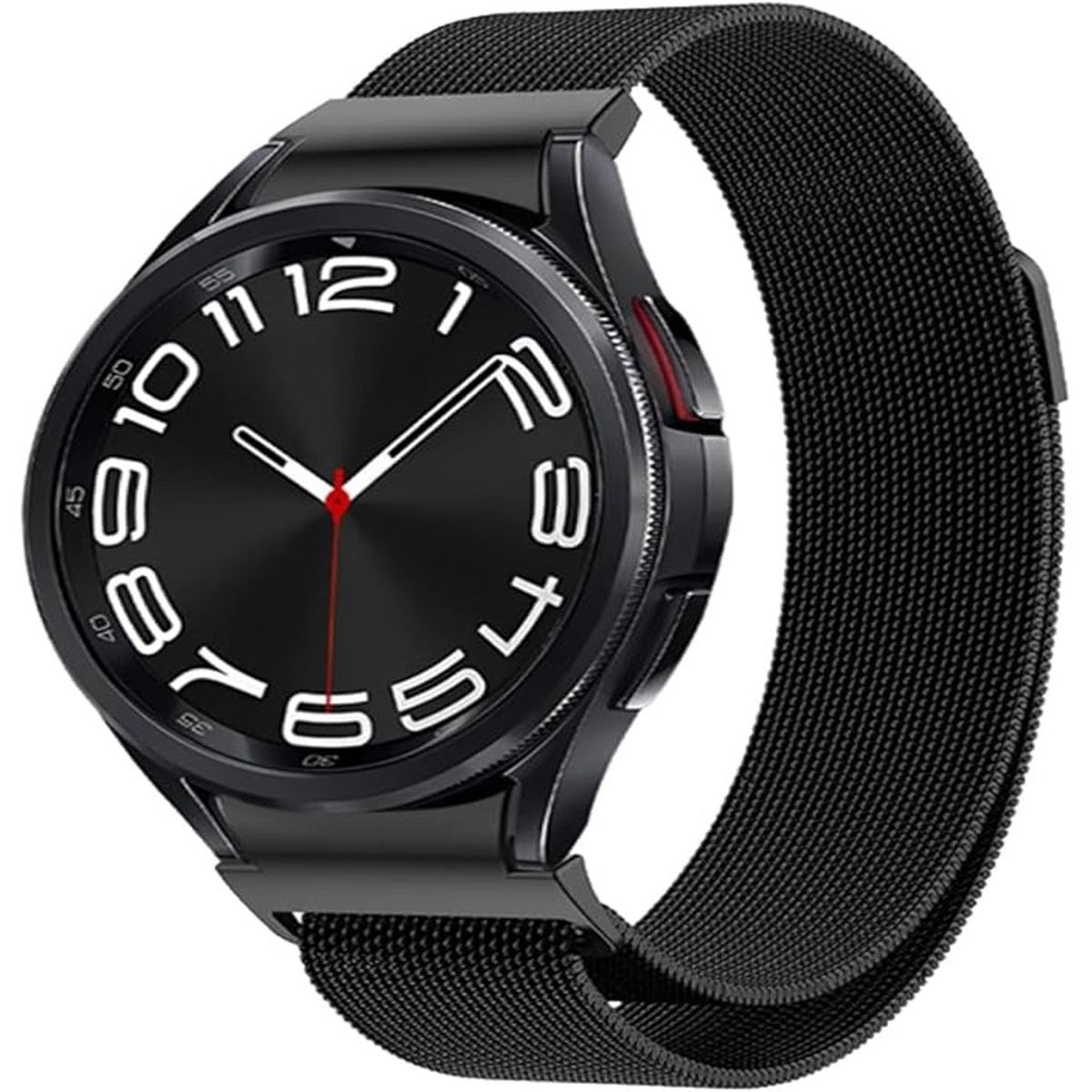 GENERICO - Correa Milanese para Samsung Galaxy Watch 7 44mm - Negro