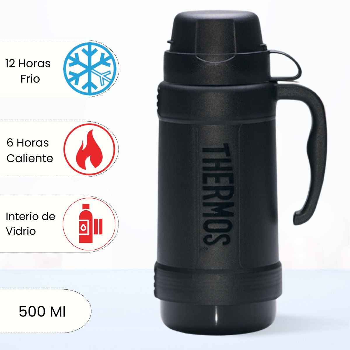THERMOS - Termo de Bebida ECLIPSE 500 Ml Negro