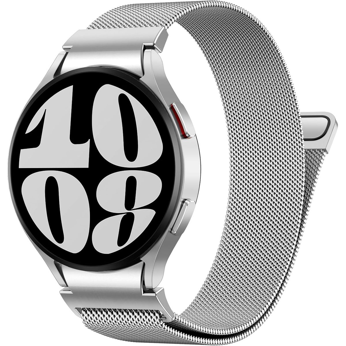 GENERICO - Correa Milanese para Samsung Galaxy Watch 7 44mm- Plateado