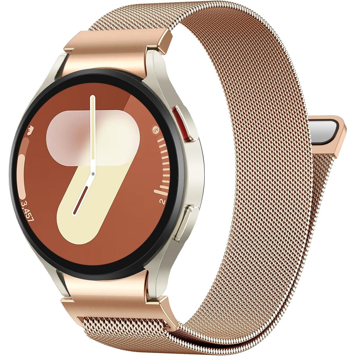 GENERICO - Correa Milanese para Samsung Galaxy Watch 7 44mm - Oro Rosa