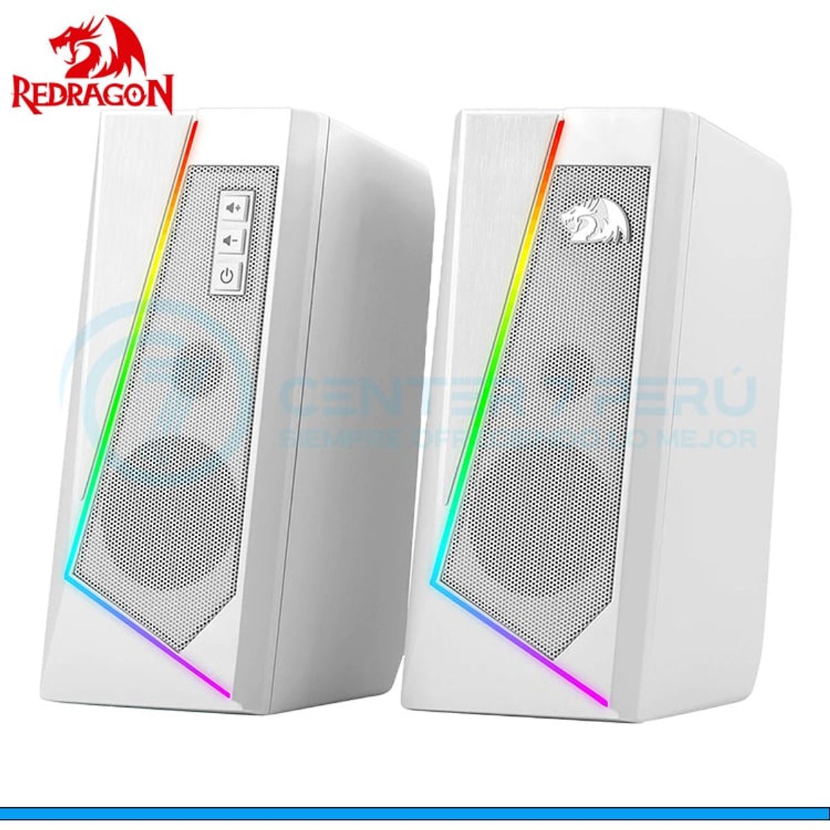 REDRAGON - Altavoces Redragon ANVIL GS520 WHITE