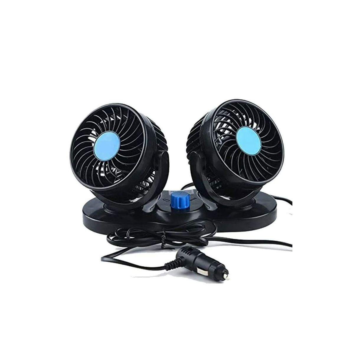 GENERICO - Ventilador Auto 360 Turbo Giratorio Graduable P
