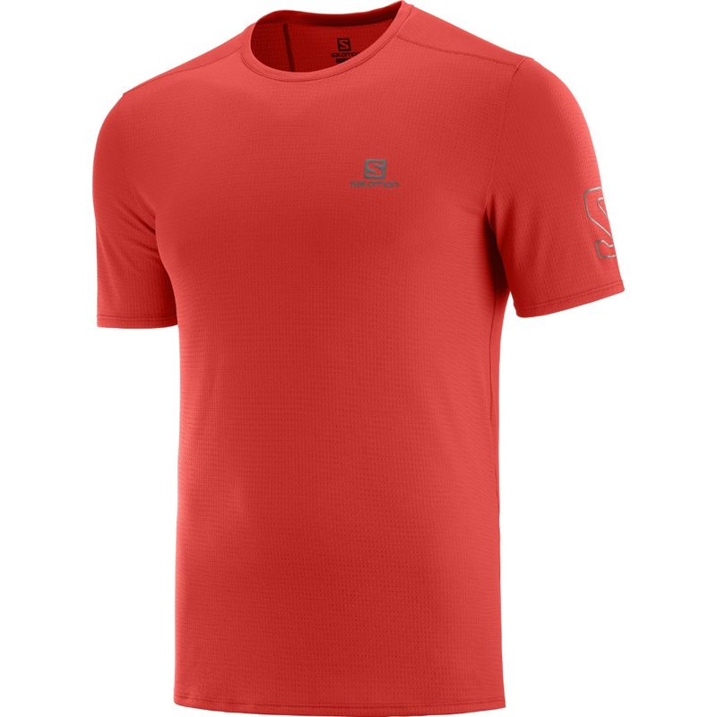 SALOMON - CamisetaPolo Rojo XA Trail Tee M Hombre - Salomon
