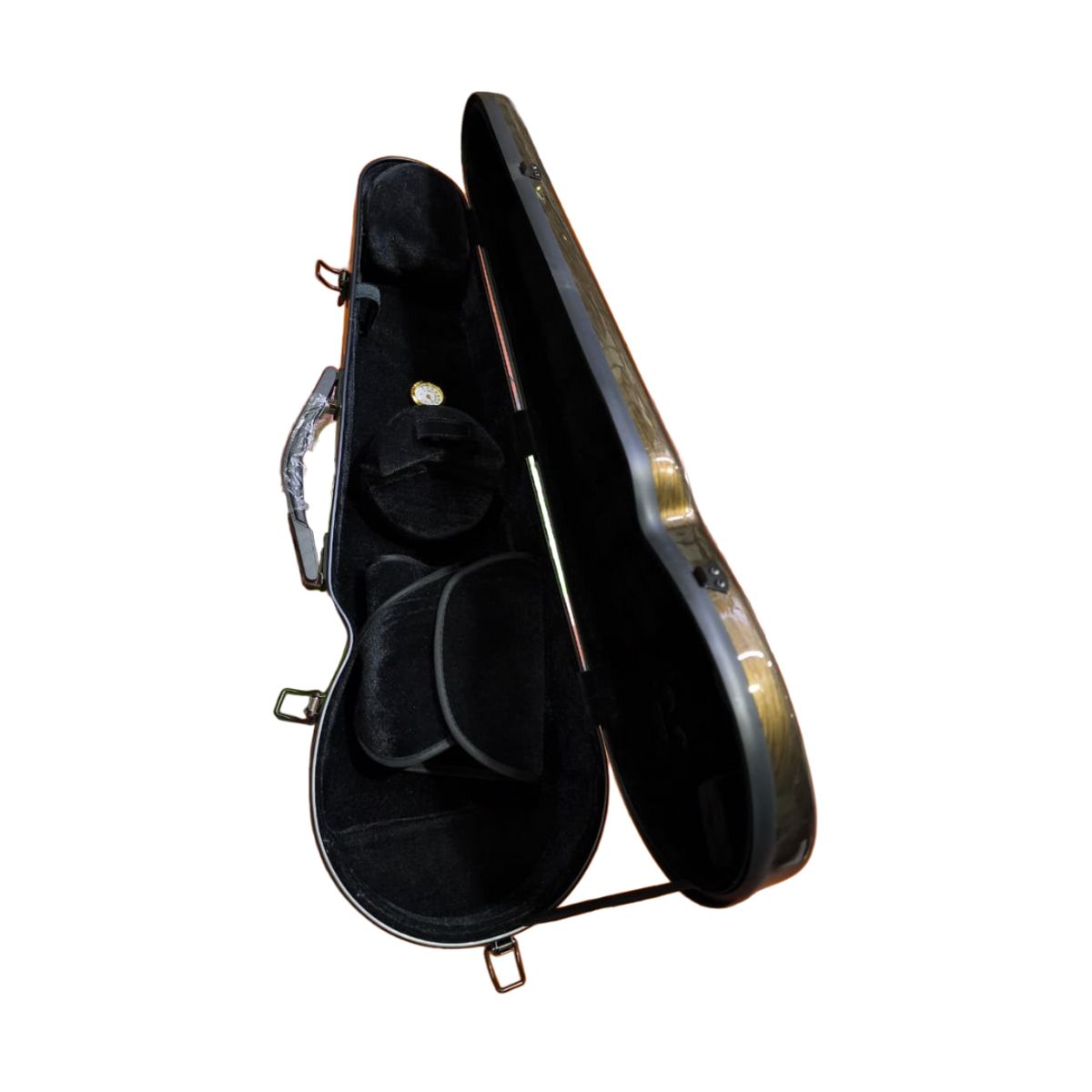 GENERICO - ESTUCHE TRIANGULAR PARA VIOLÍN FIBRA 44