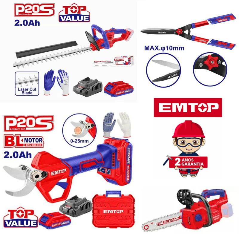 EMTOP - COMBO JARDINERIA EMTOP