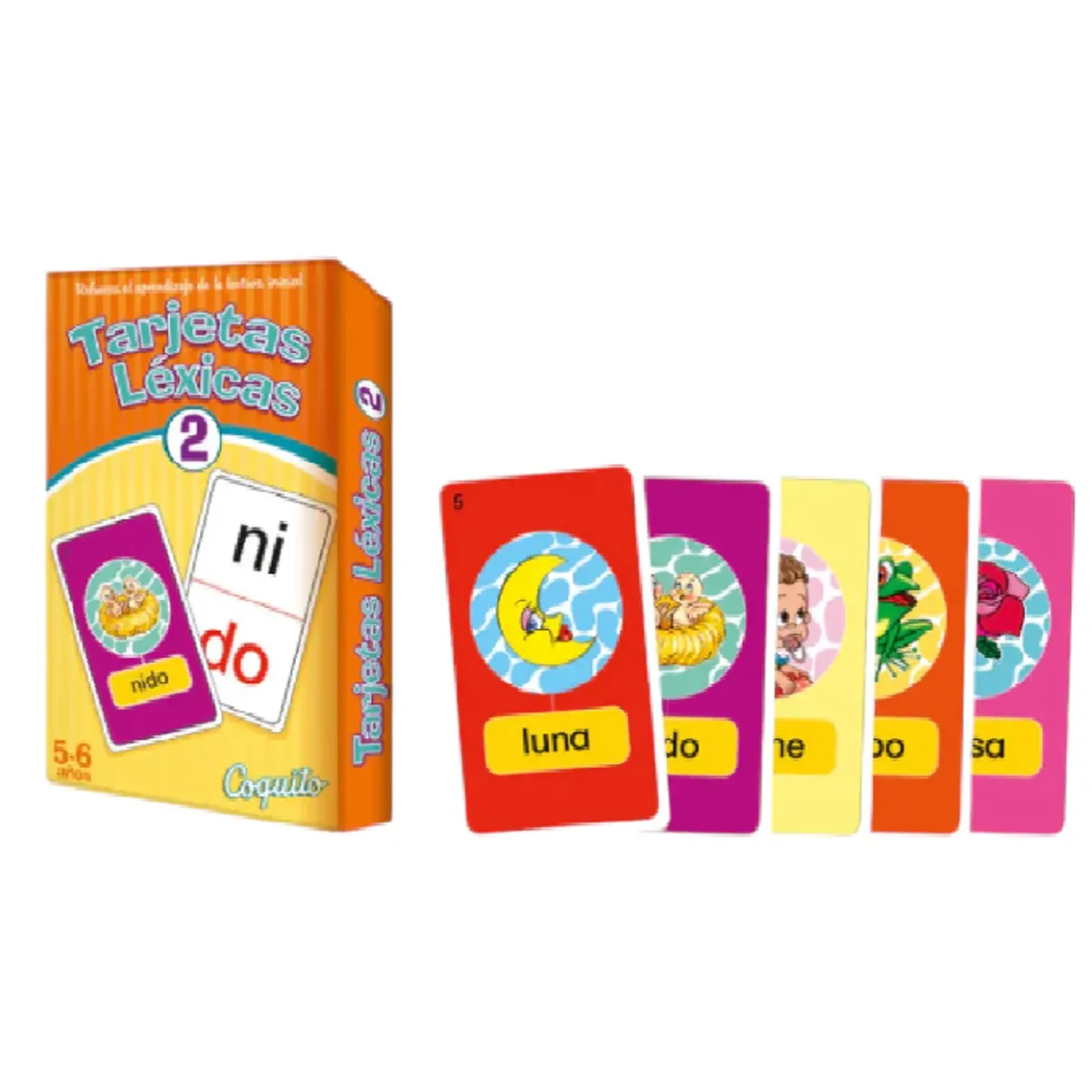 EDICIONES COQUITO - set de Tarjetas Lexicas 2 Coquito