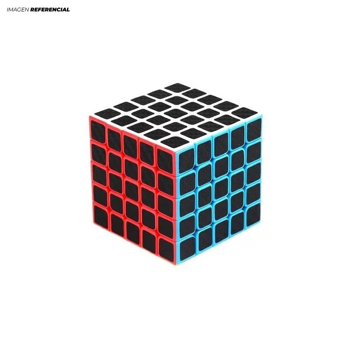 GENERICO - Cubo Mágico Rubik 5x5 Carbono Moyu para Niños