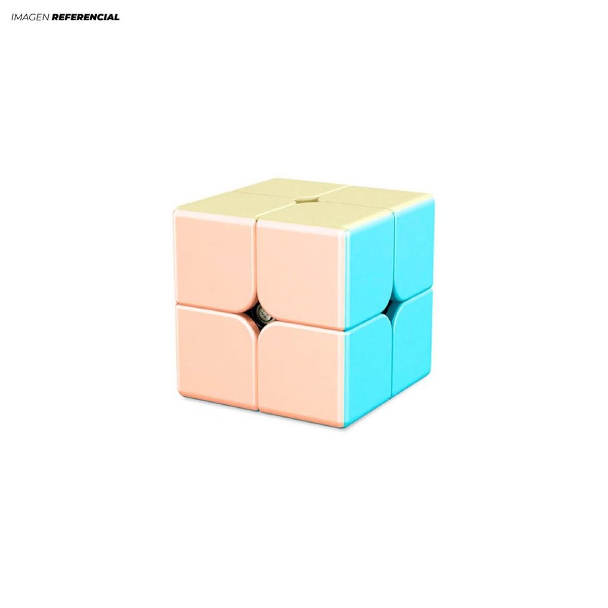 GENERICO - Cubo Mágico Rubik 2x2 Color Pastel Moyu para Niños