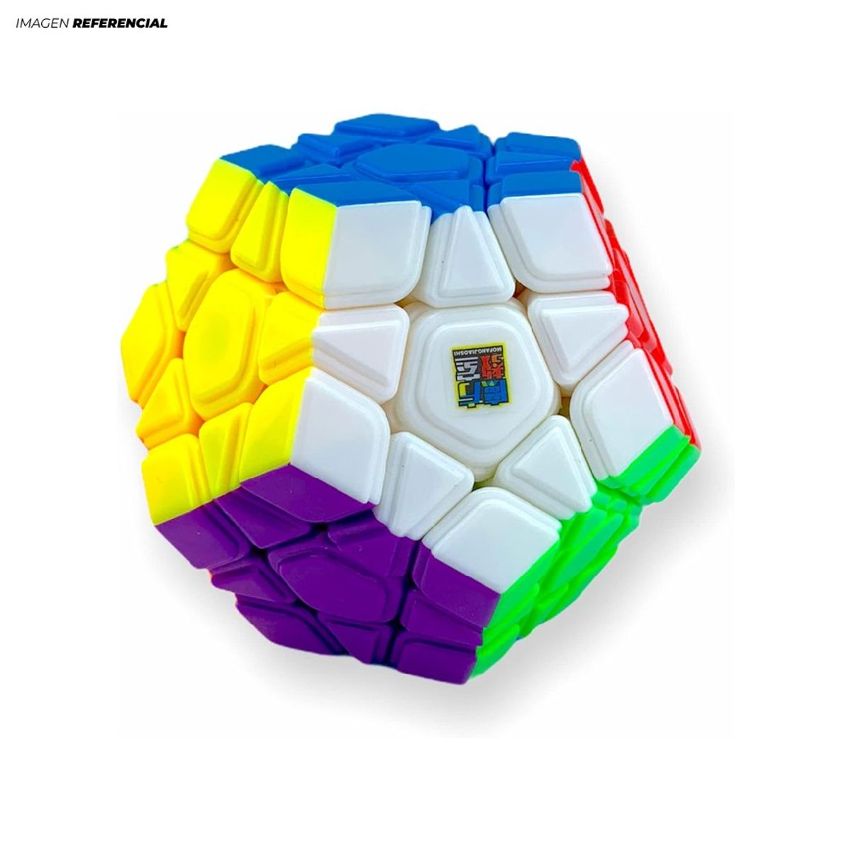 GENERICO - Cubo Mágico Rubik Megaminx Forma de Estrella Moyu para Niños