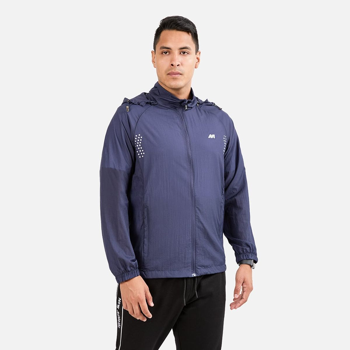 NEW ATHLETIC - Cortaviento New Athletic Arrow Azul Acero Hombre
