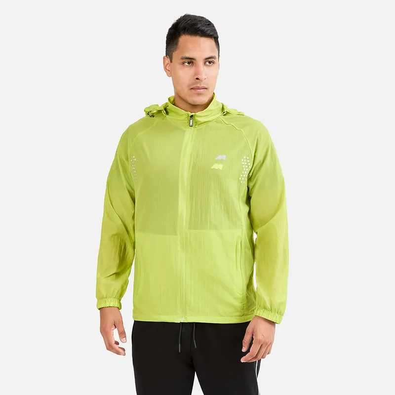 NEW ATHLETIC - Cortaviento New Athletic Arrow Verde Neon Hombre