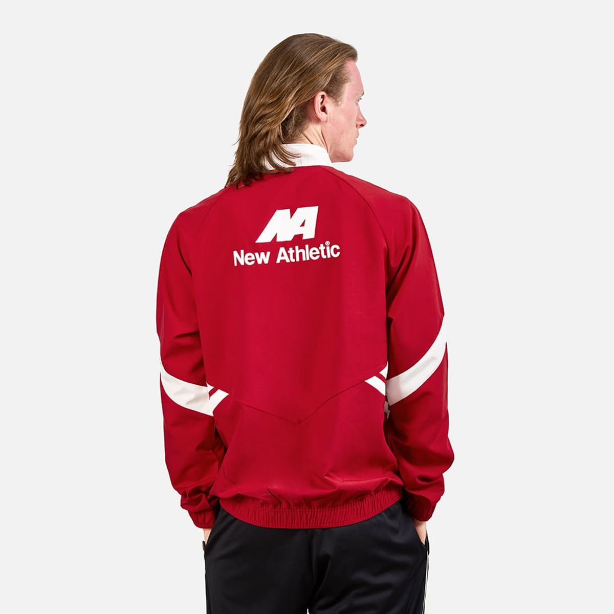 NEW ATHLETIC - Cortaviento Cienciano Rojo Con Blanco Hombre