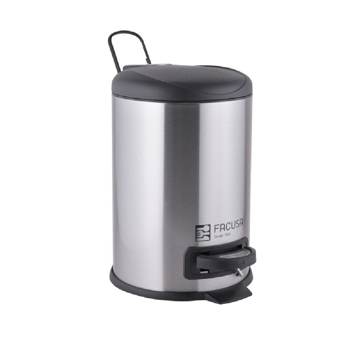 FACUSA - Papelera Clean 20L casa Acero Inoxidable 984152001