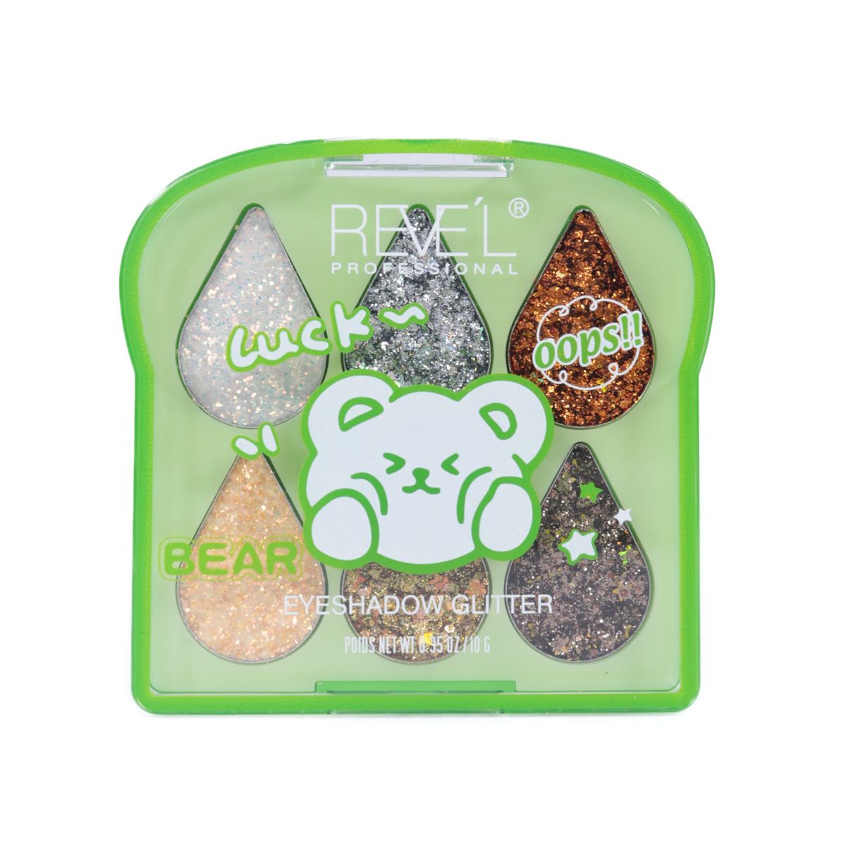 REVE'L PROFESSIONAL - EYESHADOW GLITTER BEAR TONO 1
