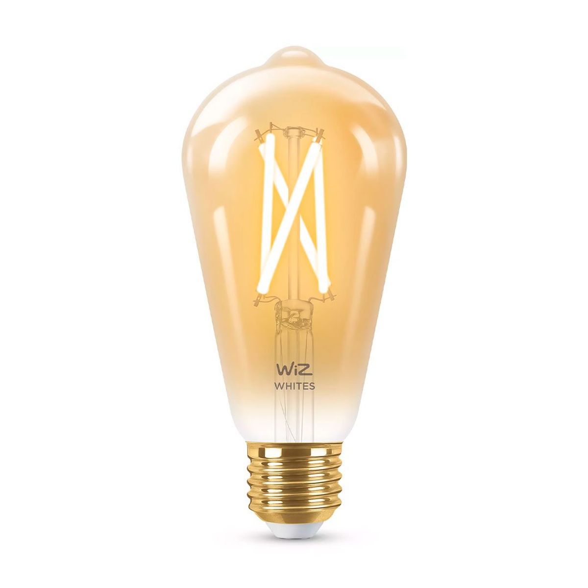 WIZ - WIZ Foco LED WIFI Inteligente Pera Filamento Vintage Ambar ST64 E27